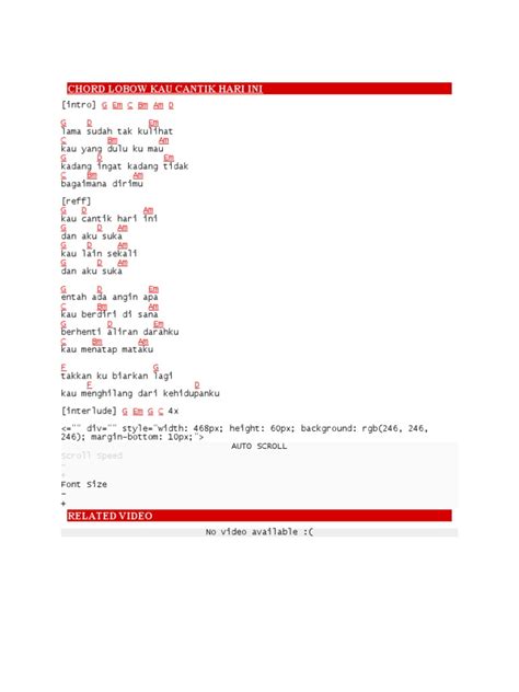 CHORD KAU CANTIK HARI INI Ahli SEO Multi Bahasa agar tidak berdekatan Hot jilbab dan template siap pakai di error 404 minimal image 5