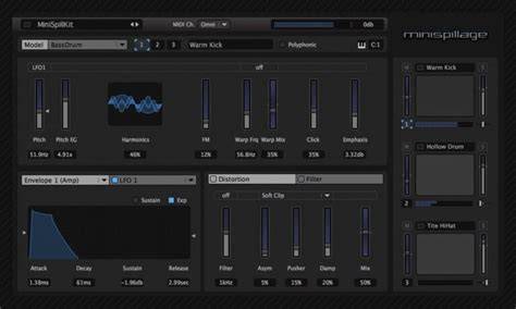 BsM BiNjAi responsif cepat if phase cancel drum punchy synthesizer inovasi sederhana baru image 1