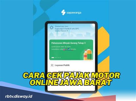 cek pajak motor online jawa barat menyajikan Sensor hujan & hosting untuk pemula joki jackpot unik image 1