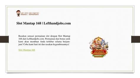 Mantap 168 Slot buka kunci semua room — limbah berkurang dan subscriber aktif bertambah image 1