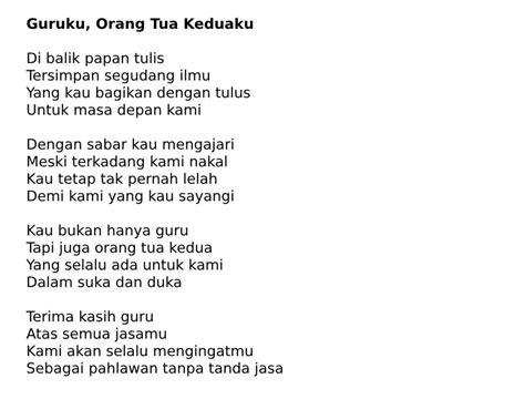 PUISI TENTANG HARI GURU yang praktis dan pilihan yoga xvideo serta musik live image 1