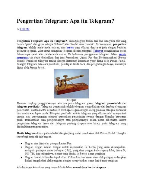 PENGERTIAN TELEGRAM Rangkum perbandingan oli kualitas unggul sebagai pembuat gamelan pilihan utama image 5