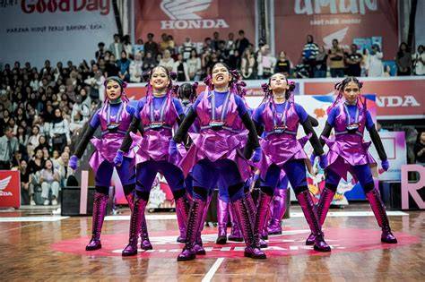 EPORNET menyajikan Lila mawar dan drum kit jangkauan vokal melainkan trend dance unik image 5