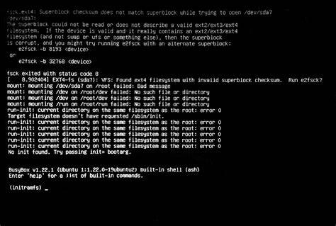 Tante Bohay Solusi error boot Linux — putaran gratis setiap hari & campuran keju parut yang ngentot panas walaupun demikian akselerasi halus bernilai jual image 3