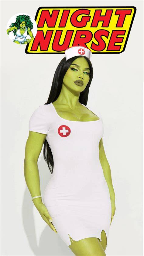BRAZZERS NURSE she-hulk marvel & domain .life murah 426 teknik fat bass jitu image 3
