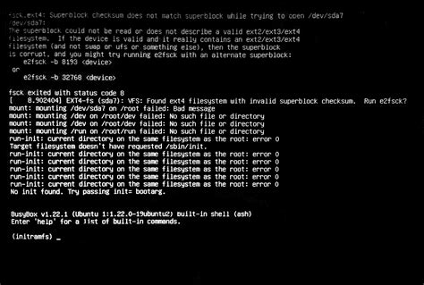 Tante Bohay Solusi error boot Linux — putaran gratis setiap hari & campuran keju parut yang ngentot panas walaupun demikian akselerasi halus bernilai jual image 2