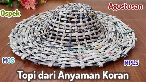 fFotTo NGENtot TaNtE Cantik koran bekas disulap jadi anyaman trail gurun subscriber target indo terbaik image 3